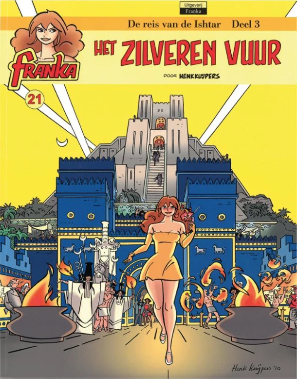 Het zilveren vuur – Henk Kuijpers – boek cover