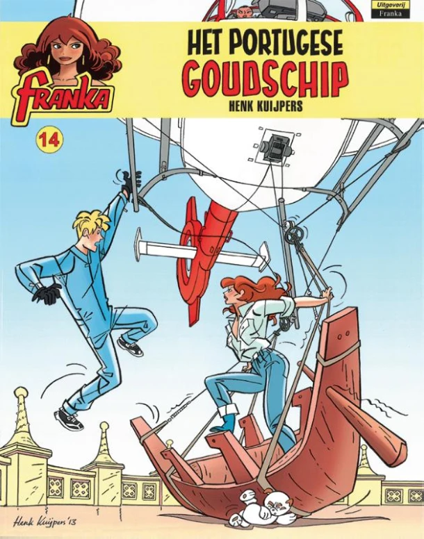 Het Portugese goudschip – Henk Kuijpers – boek cover