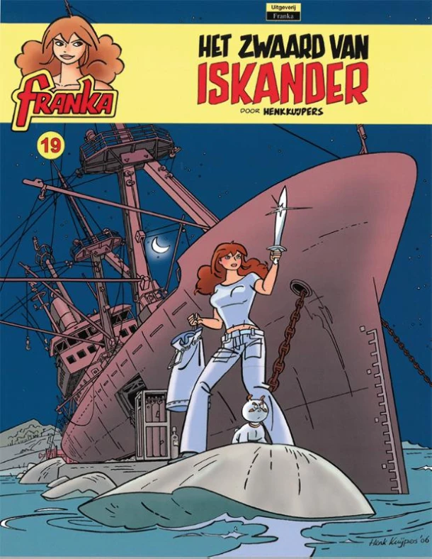 Het Zwaard van Iskander – Henk Kuijpers – boek cover