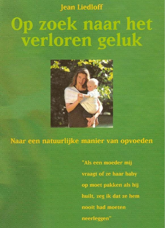 Op zoek naar het verloren geluk – J. Liedloff – boek cover