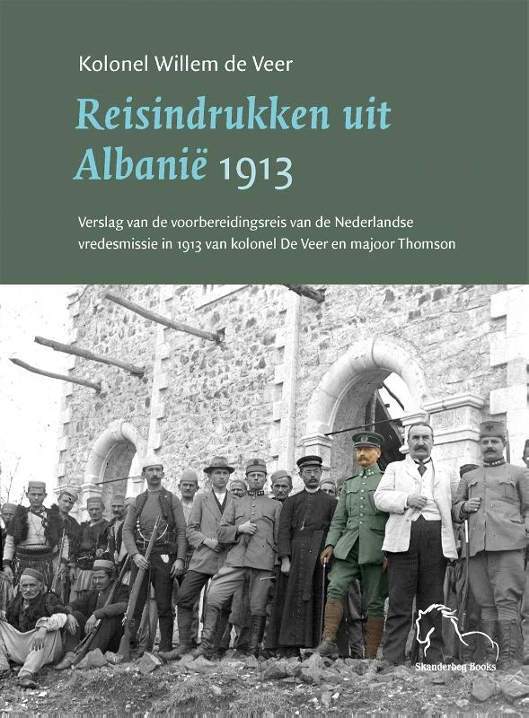 Reisindrukken uit Albanië 1913 – W De Veer – boek cover