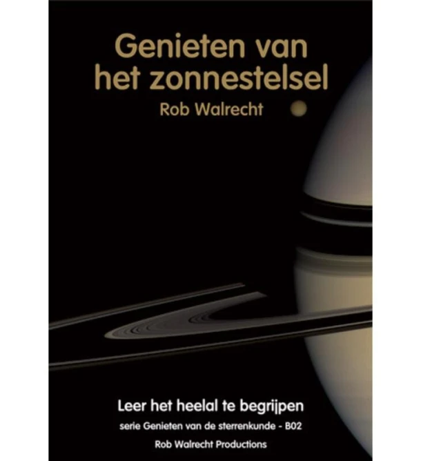Genieten van het zonnestelsel – Rob Walrecht – boek cover