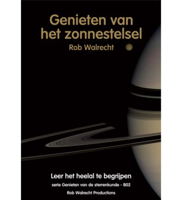 Genieten van het zonnestelsel – Rob Walrecht – boek cover