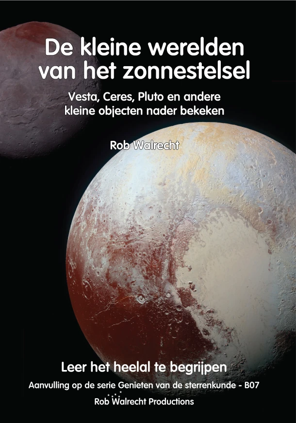 Kleine werelden van het zonnestelsel – Rob Walrecht – boek cover