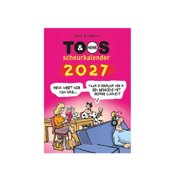 Toos & Henk scheurkalender 2027 – Paul P.J. Kusters – boek cover