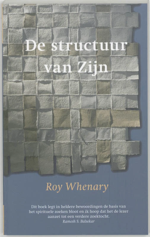 De structuur van zijn – R. Whenary – boek cover