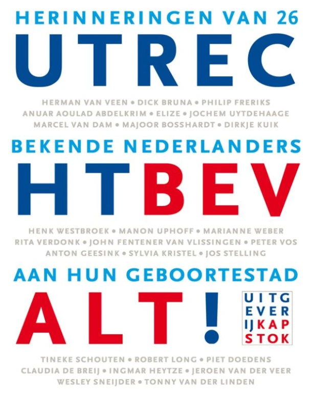 Utrecht bevalt! – Martijn Jas – boek cover