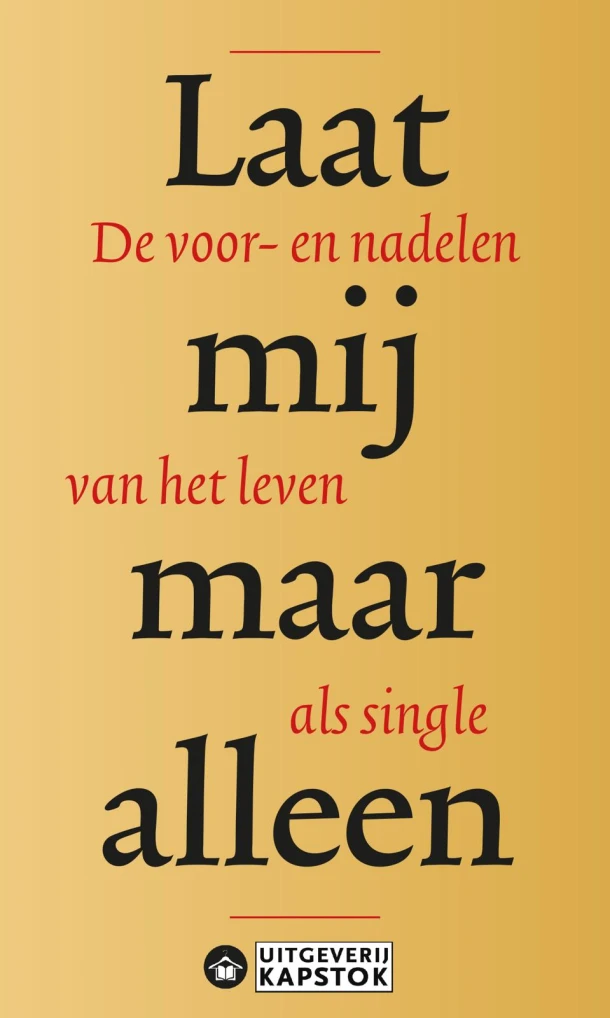 Laat mij maar alleen – Martijn Jas – boek cover