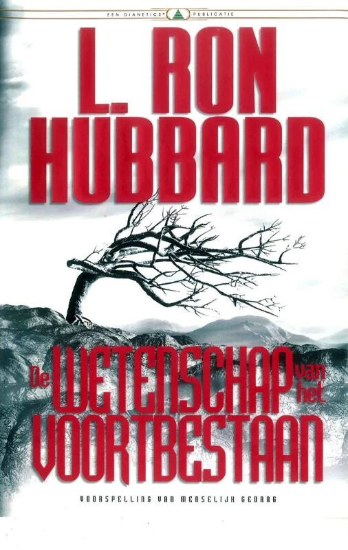 De Wetenschap van het Voortbestaan – L. Ron Hubbard – boek cover
