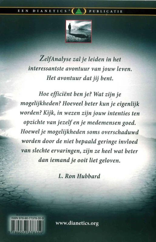 Zelf Analyse – L. Ron Hubbard – boek cover