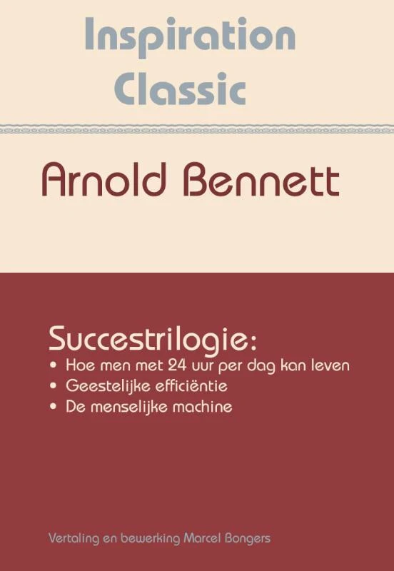 Succestrilogie – Arnold Bennett – boek cover