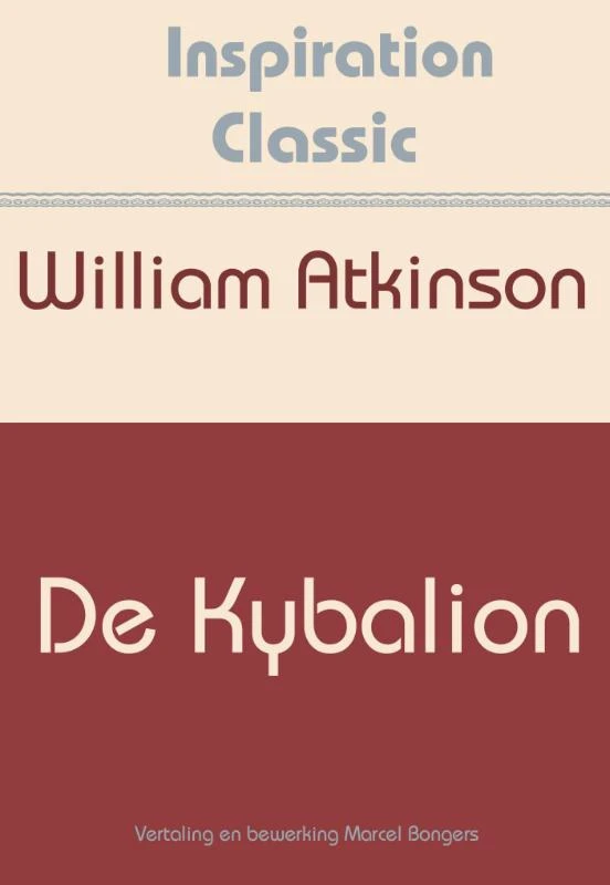 De Kybalion – William Atkinson – boek cover