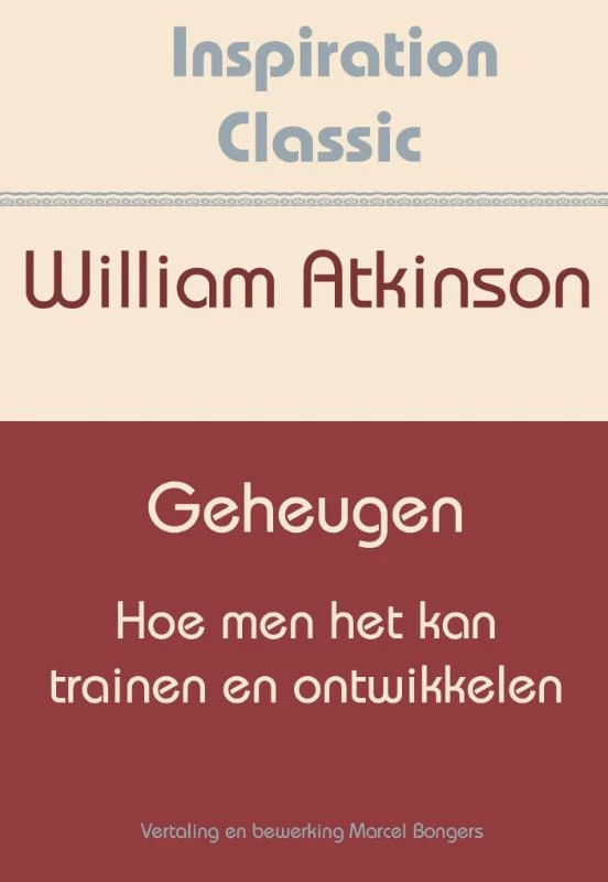 Geheugen – William Atkinson – boek cover