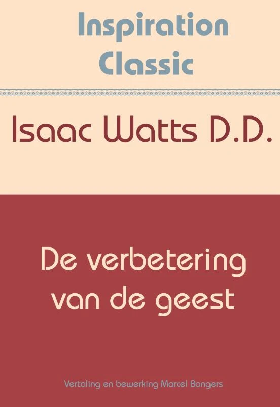 De verbetering van de geest – Isaac Watts – boek cover