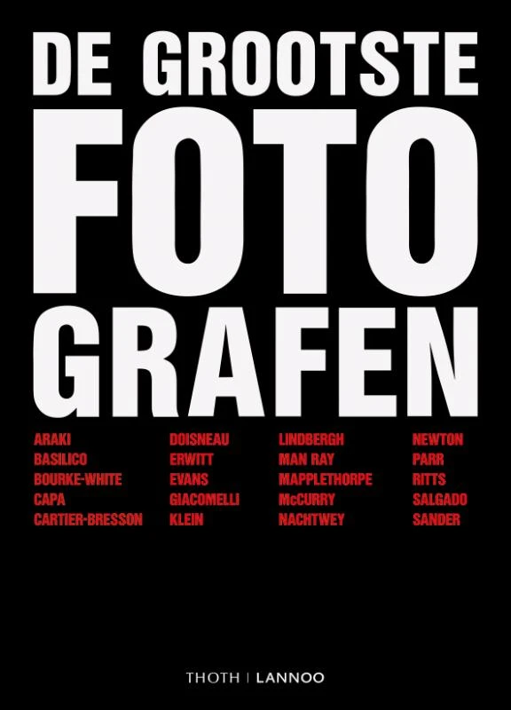 De grootste fotografen – Laura Leonelli – boek cover