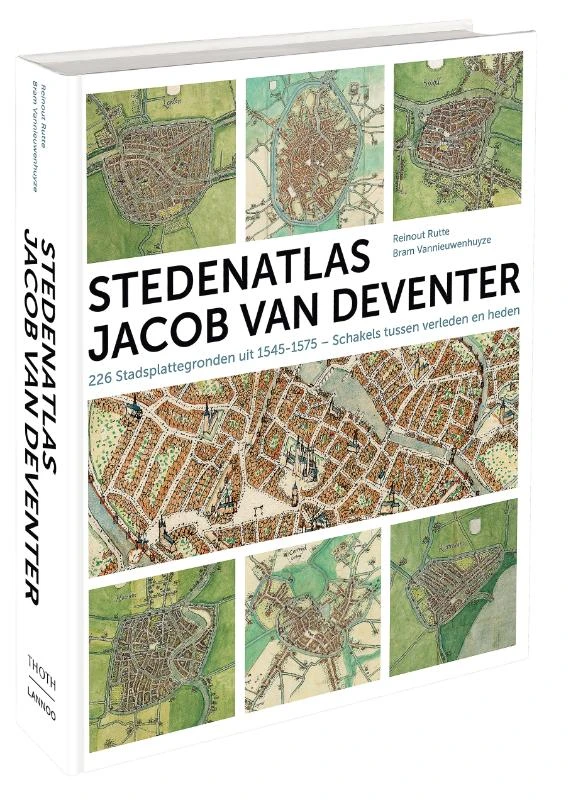 Stedenatlas Jacob van Deventer – Reinout Rutte – boek cover
