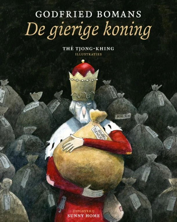 De gierige koning – Godfried Bomans – boek cover