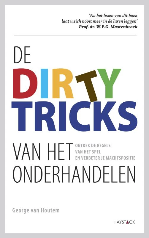 De dirty tricks van het onderhandelen – George van Houtem – boek cover