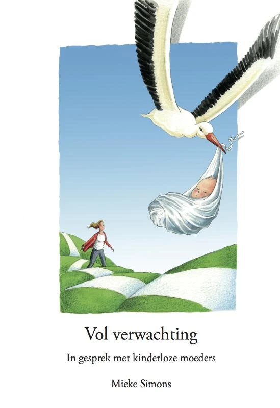 Vol Verwachting – Mieke Simons – boek cover