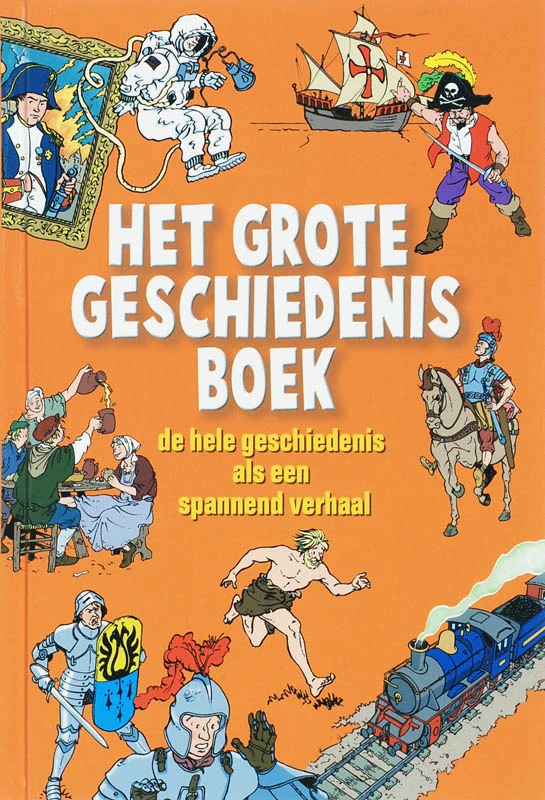 Het grote geschiedenisboek – boek cover