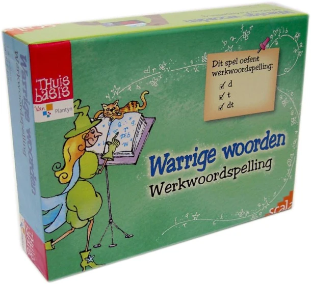 Warrige Woorden werkwoordspelling – boek cover
