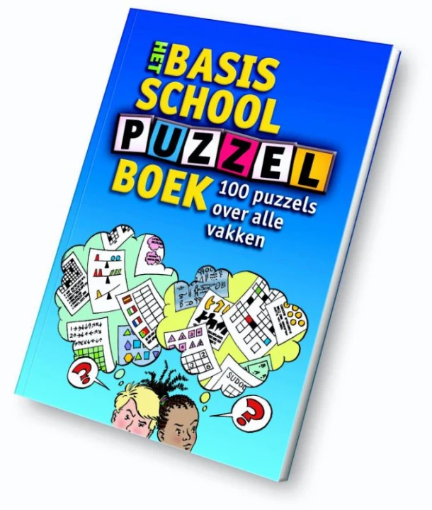 Het basisschool puzzelboek – Wim Daniëls – boek cover