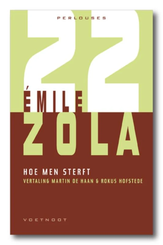Hoe men sterft – Emile Zola – boek cover