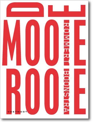 De mooie rooie – Rommert Boonstra – boek cover