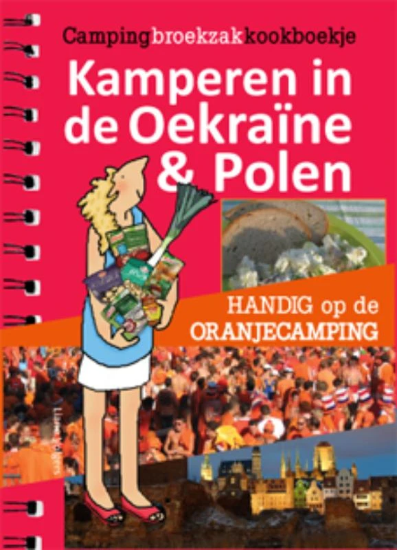 Kamperen in de Oekraine & Polen – Liane Volgers – boek cover