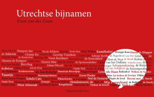 Utrechtse bijnamen – boek cover