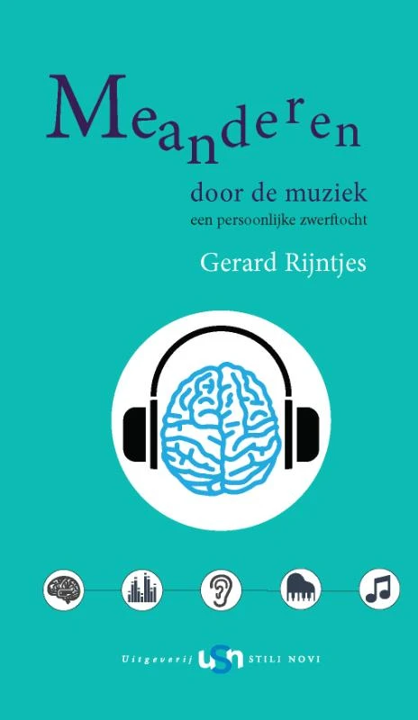 Meanderen door de muziek – Gerard Rijntjes – boek cover