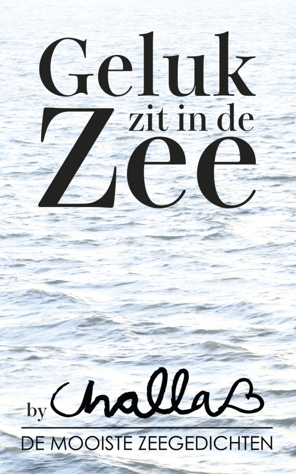 Geluk zit in de zee – B-J Challa – boek cover