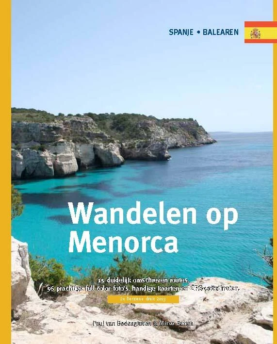 Wandelen op Menorca – Paul van Bodengraven – boek cover