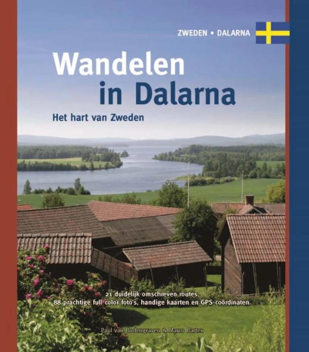 Wandelen in Dalarna – Paul van Bodengraven – boek cover