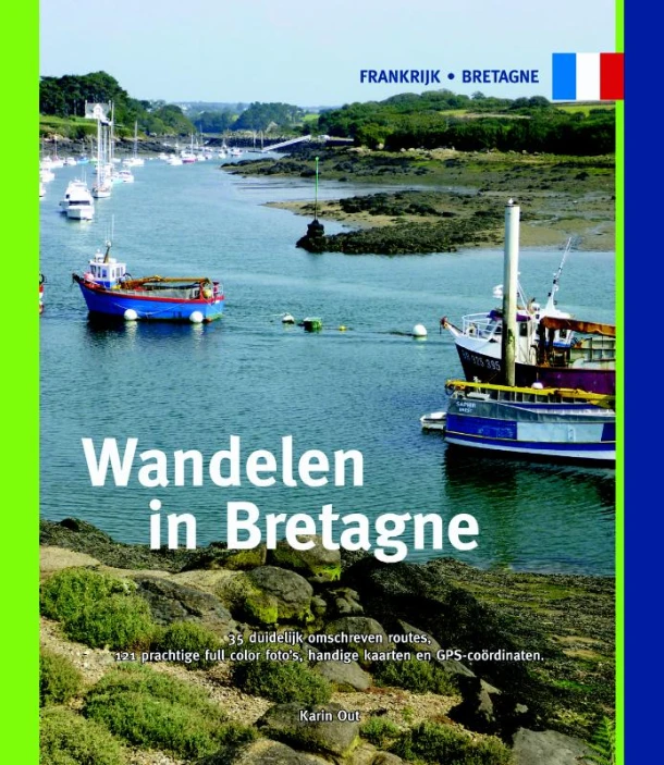 Wandelen in Bretagne – Karin Out – boek cover