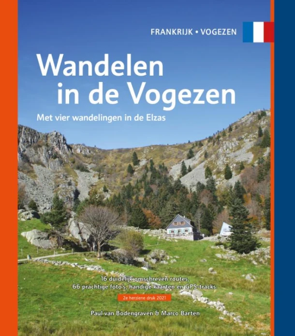Wandelen in de Vogezen – Paul van Bodengraven – boek cover