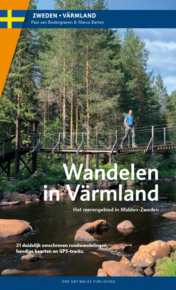 Wandelen in Värmland – Paul van Bodengraven – boek cover