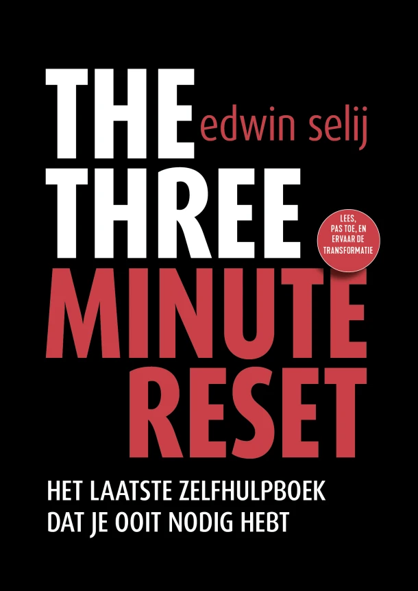 The Three Minute Reset – Edwin Selij – boek cover
