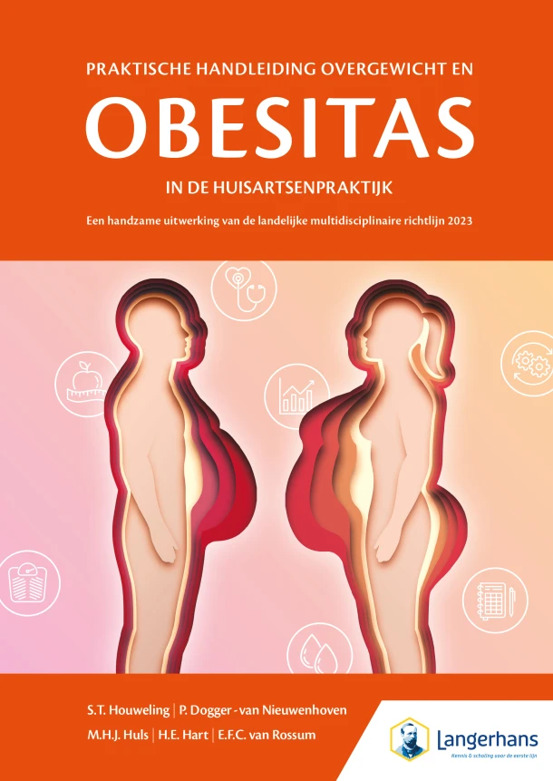 Praktische handleiding overgewicht en obesitas in de huisartspraktijk – S.T. Houweling – boek cover