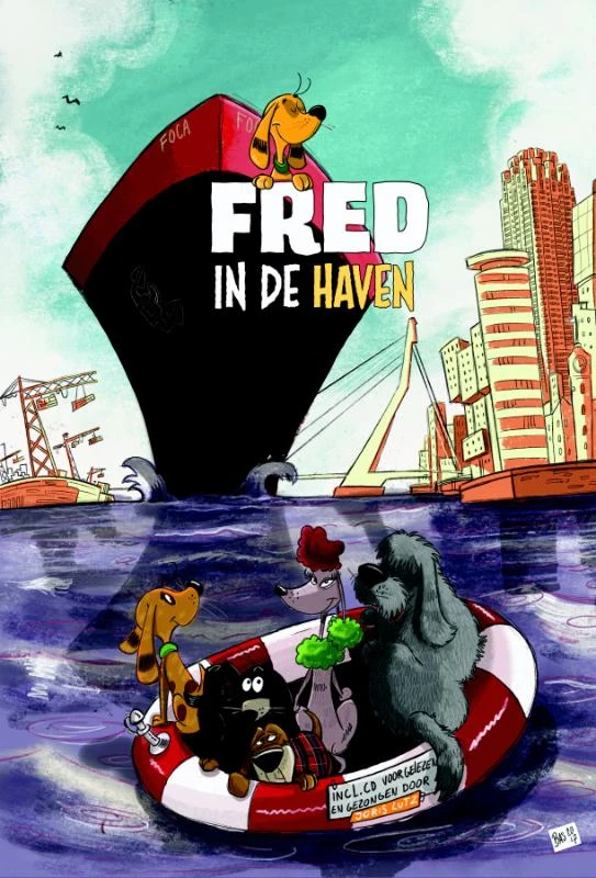 Fred in de haven – Joris Lutz – boek cover