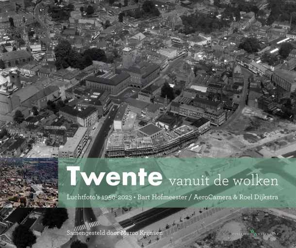 Twente vanuit de wolken – Marco Krijnsen – boek cover