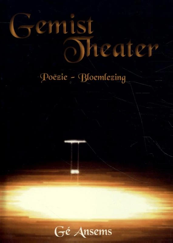 Gemist theater – Gé Ansems – boek cover
