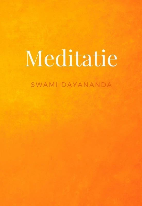 Meditatie – Swami Dayananda – boek cover