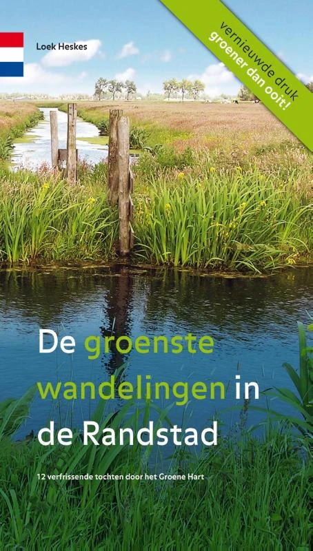 De groenste wandelingen in de Randstad – L. Heskes – boek cover