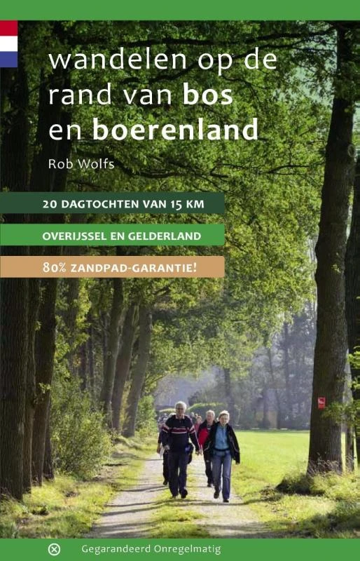 Wandelen op de rand van bos en boerenland – Rob Wolfs – boek cover