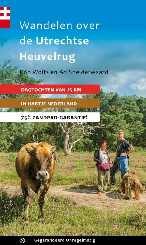 Wandelen over de Utrechtse Heuvelrug – Rob Wolfs – boek cover
