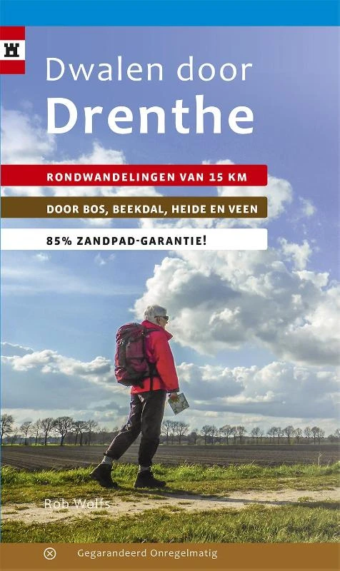 Dwalen door Drenthe – Rob Wolfs – boek cover