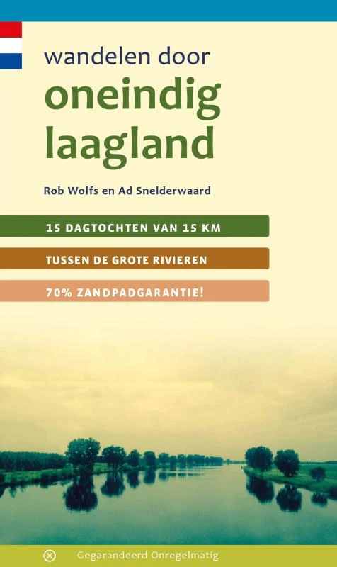 Wandelen door oneindig laagland – Rob Wolfs – boek cover