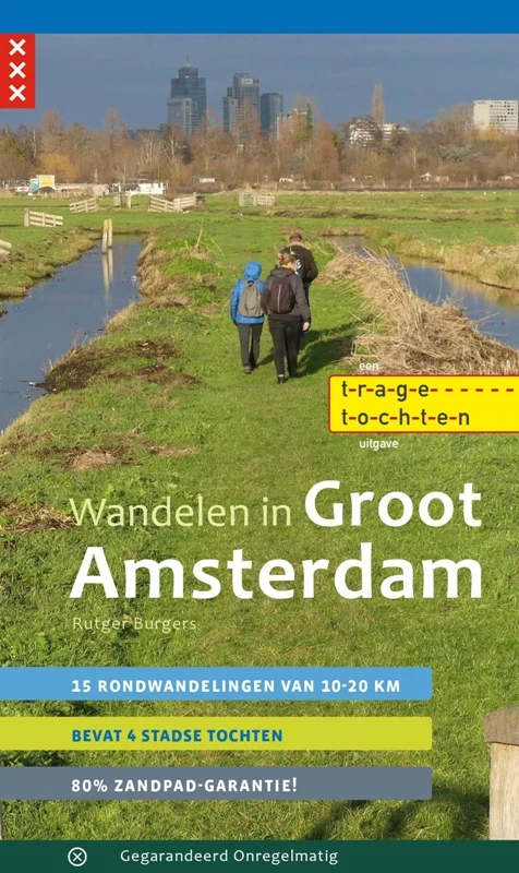 Wandelen in Groot Amsterdam – Rutger Burgers – boek cover