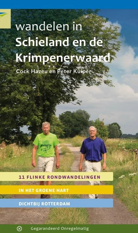 Wandelen in Schieland en de Krimpenerwaard – Cock Hazeu – boek cover